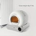 Automatic Cat Litter Box, Includes Litter Mat, Suitable For 1-3 Cats, 65l+9l Lar