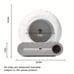 Automatic Cat Litter Box, Includes Litter Mat, Suitable For 1-3 Cats, 65l+9l Lar