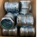 10 New Bridgeport 2 265-SRT Raintight EMT Couplings In Original Box