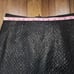 Lanvin Black Pencil Skirt Straight T.40 Sz 10 / Large Back Zipper Silk Lining
