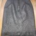 Lanvin Black Pencil Skirt Straight T.40 Sz 10 / Large Back Zipper Silk Lining