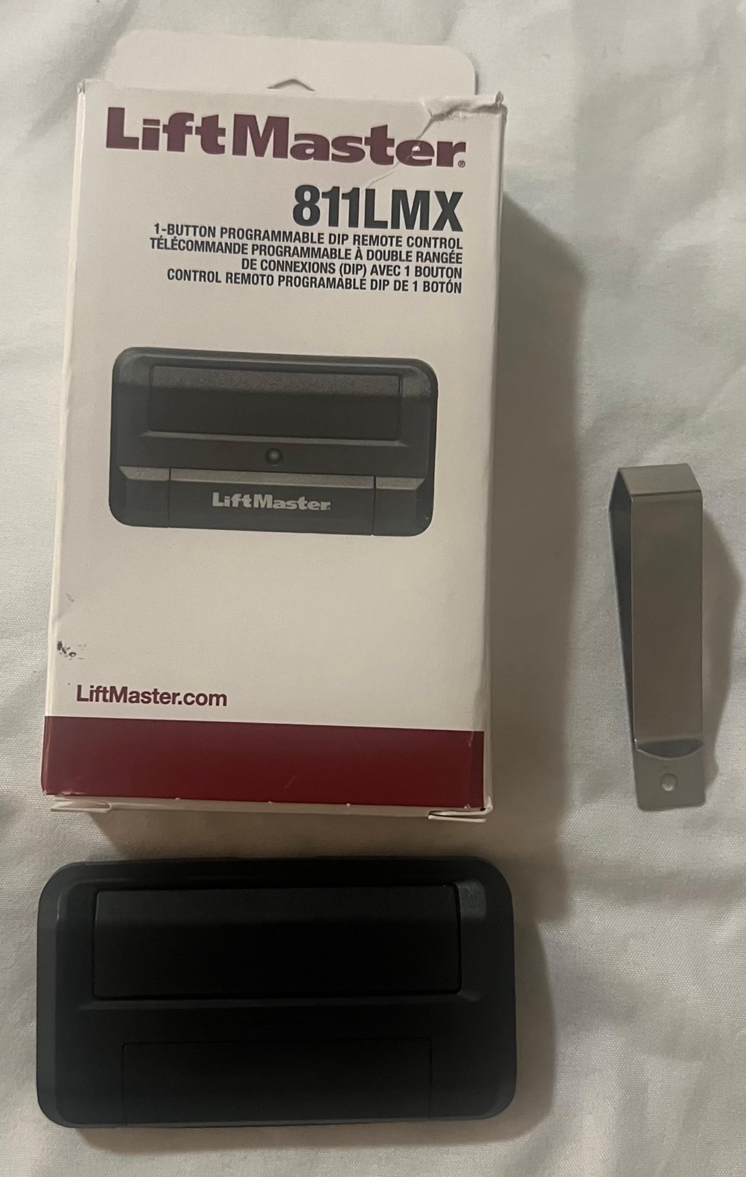 LiftMaster 811LMX 12-Code Switch Gate Remote Replaces The 811LM - Security+ 2.0