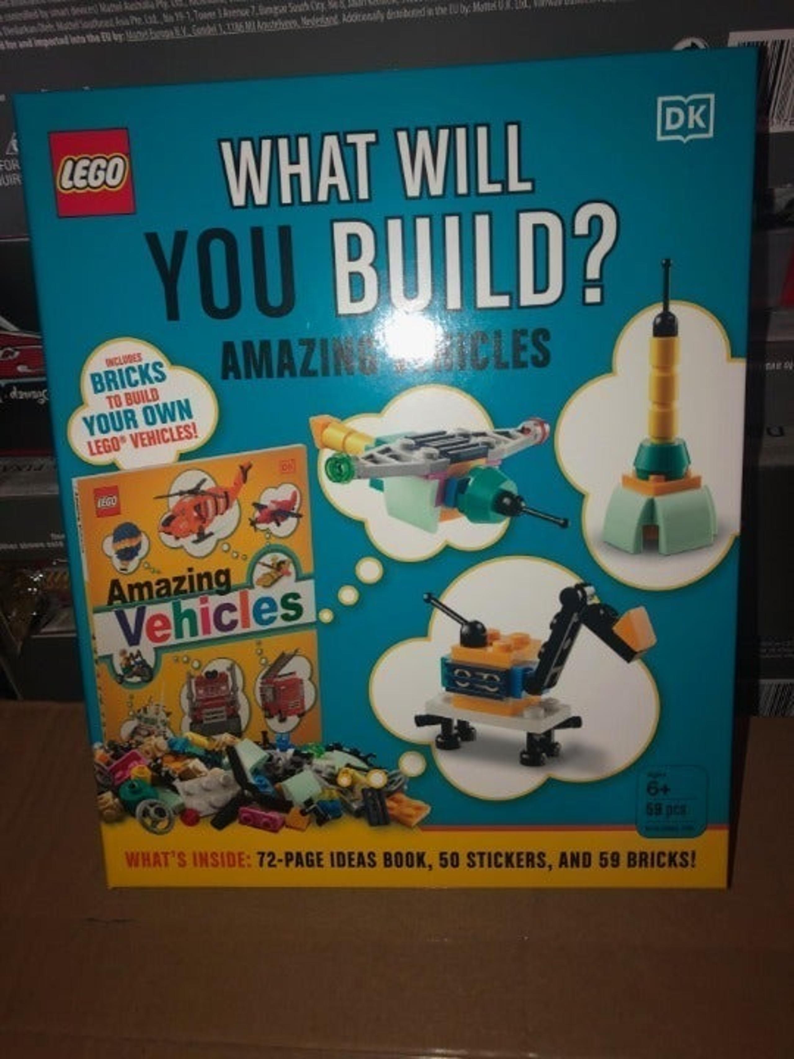 Lego Book: What Will You Build