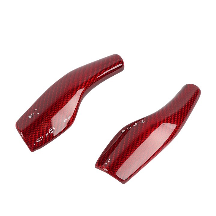NEW Tesla Model 3 & Y Real Carbon Fiber Steering Wheel Paddle Shift Trim Cover