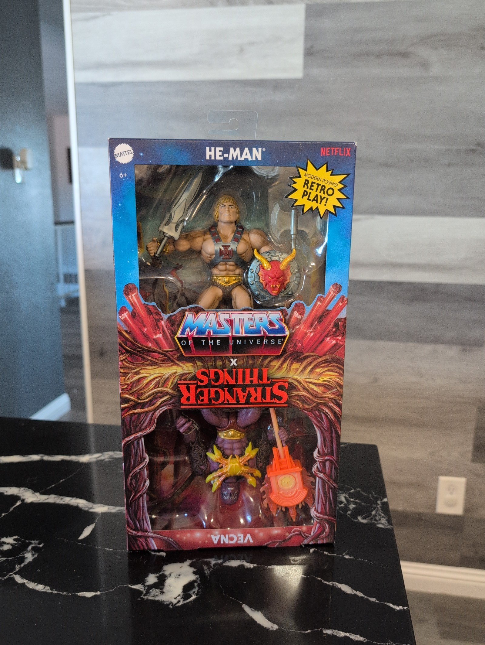 Motu x stranger things figure