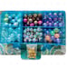 Fancy Craft Iridescent & Crackle & Rhinestone Beads with Gold Spacers Lot #3