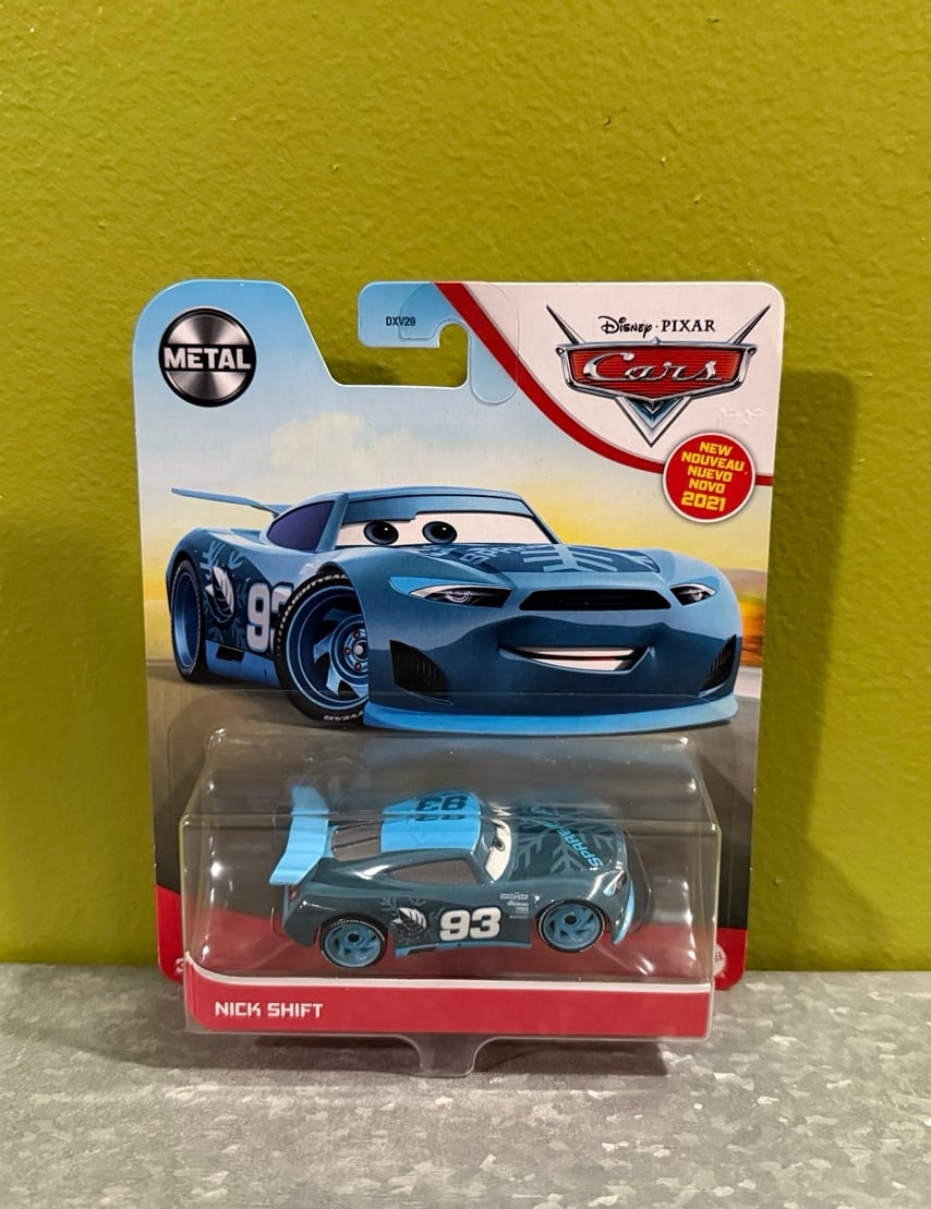 Disney Pixar Cars 3 Nick Shift #93 Spare Mint