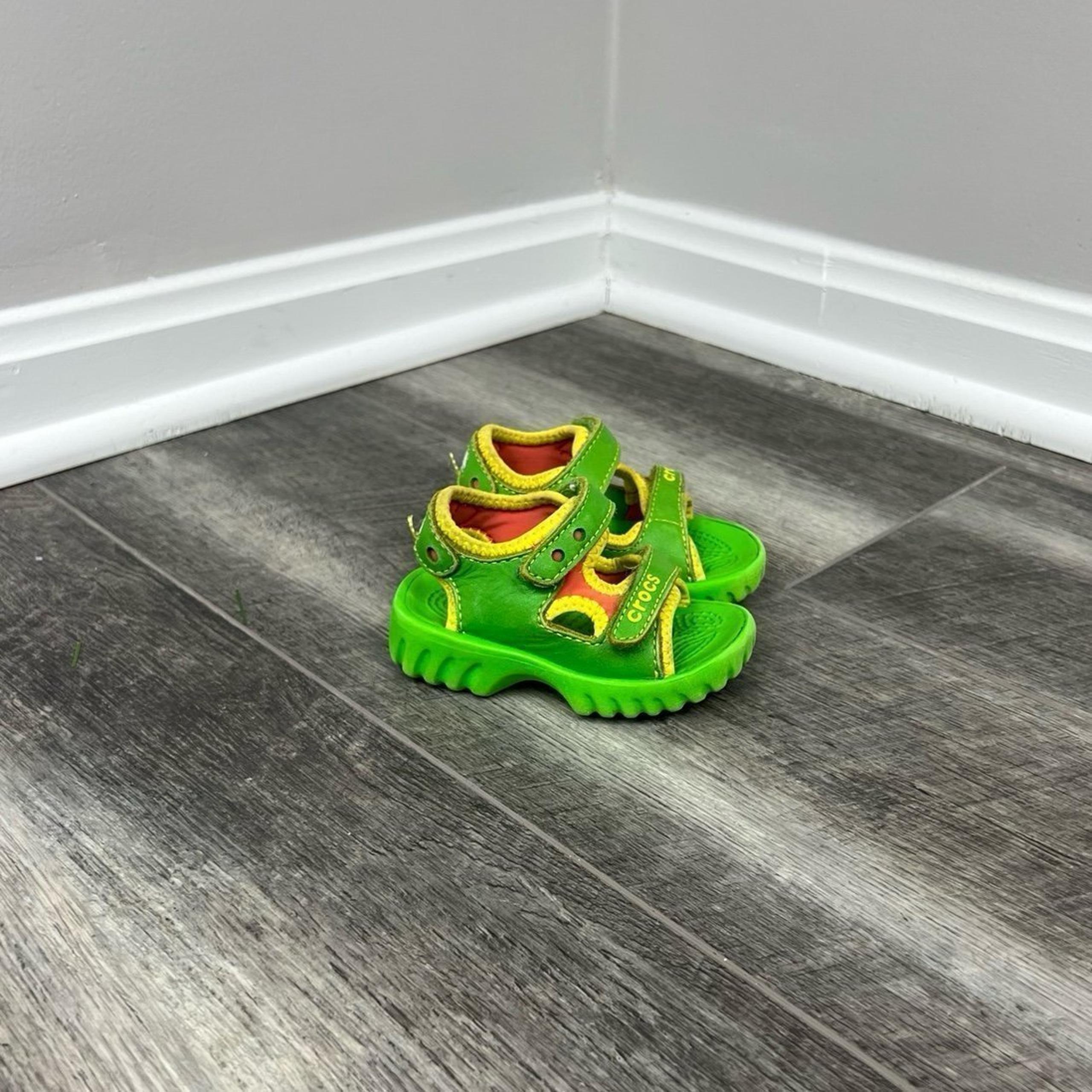 Crocs Baby Green Sandals