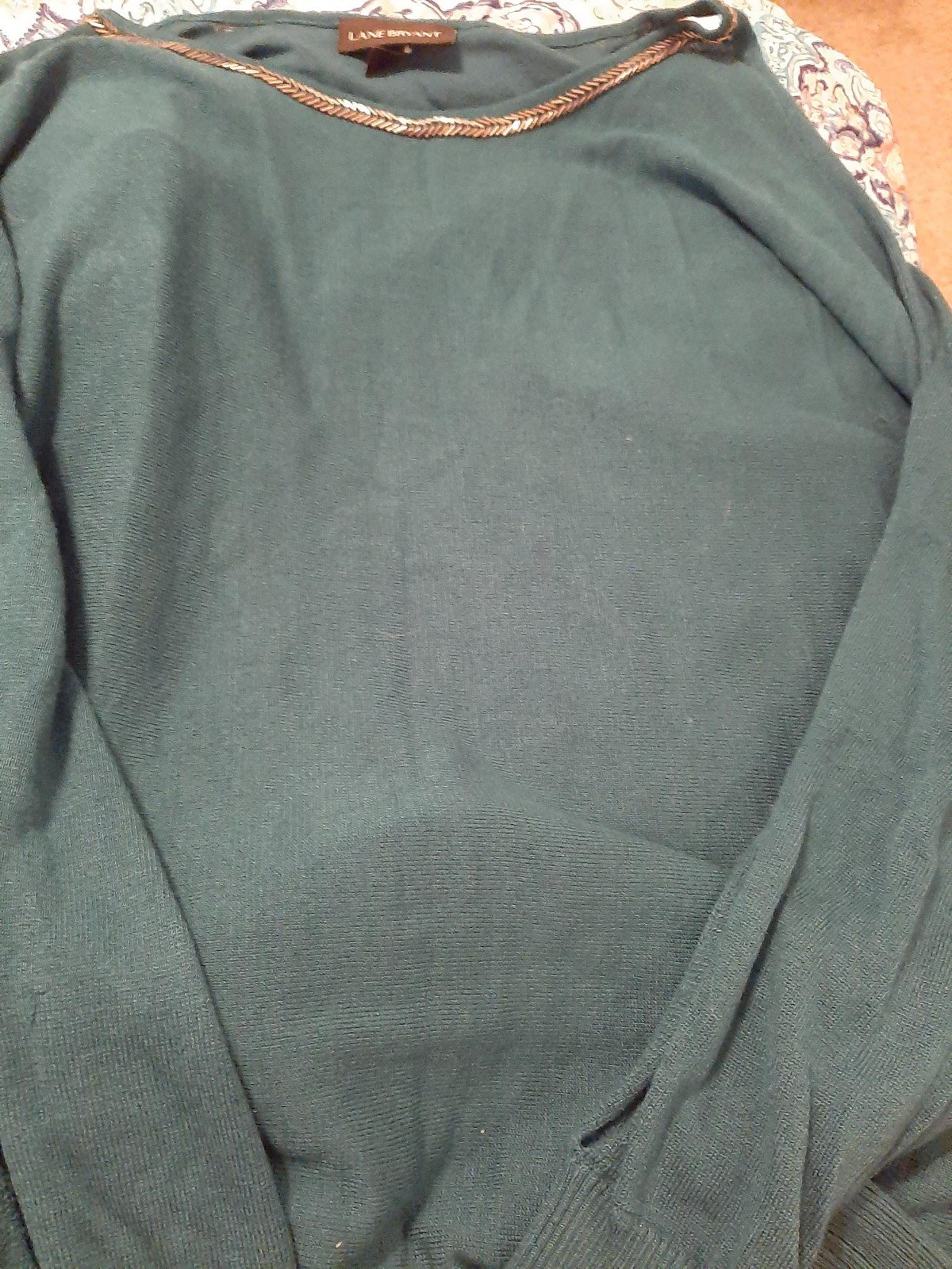Lane Bryant Embellished Scoop Neck 18/20 Sweater