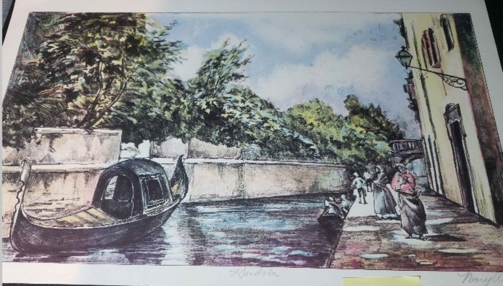 Rare art, estate sale find from a untouched storage unit of over 40years