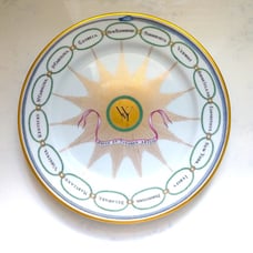 Martha Washington Commemorative Plate, 1932