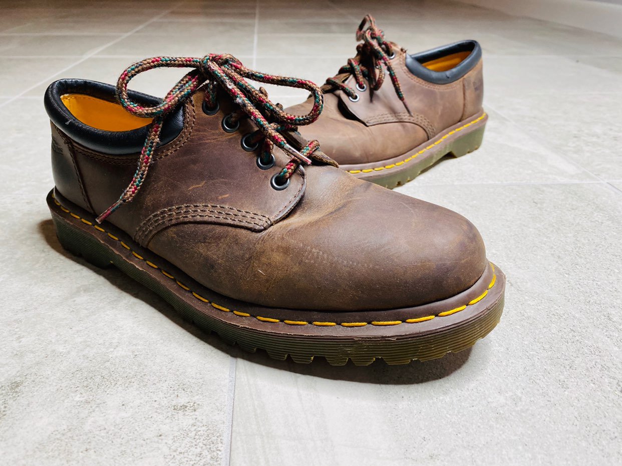 Dr. Marten browun men's shoes