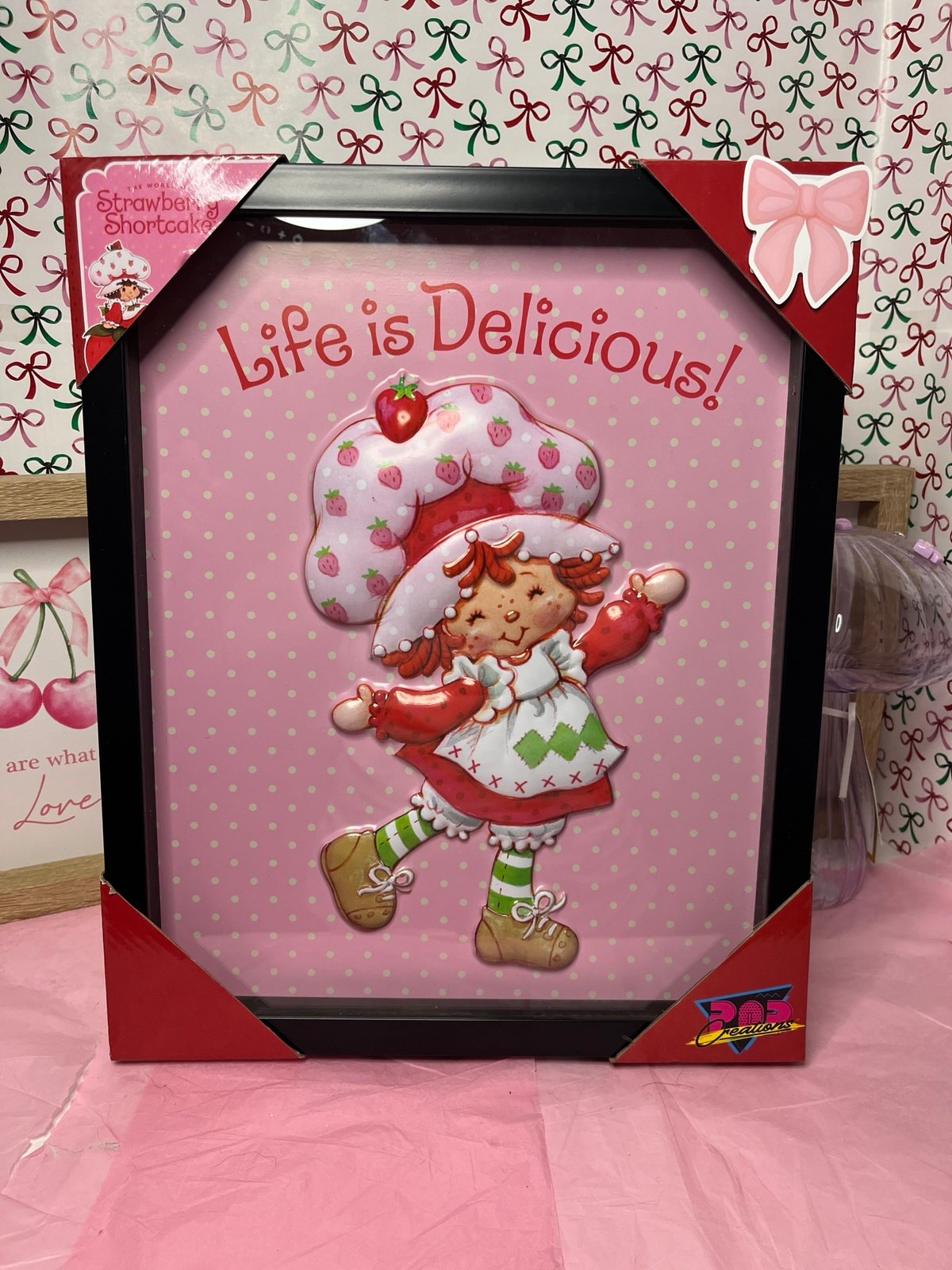 Strawberry Shortcake Shadowbox Wall Decor