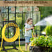 Garden Hose Holder for Outside Yard