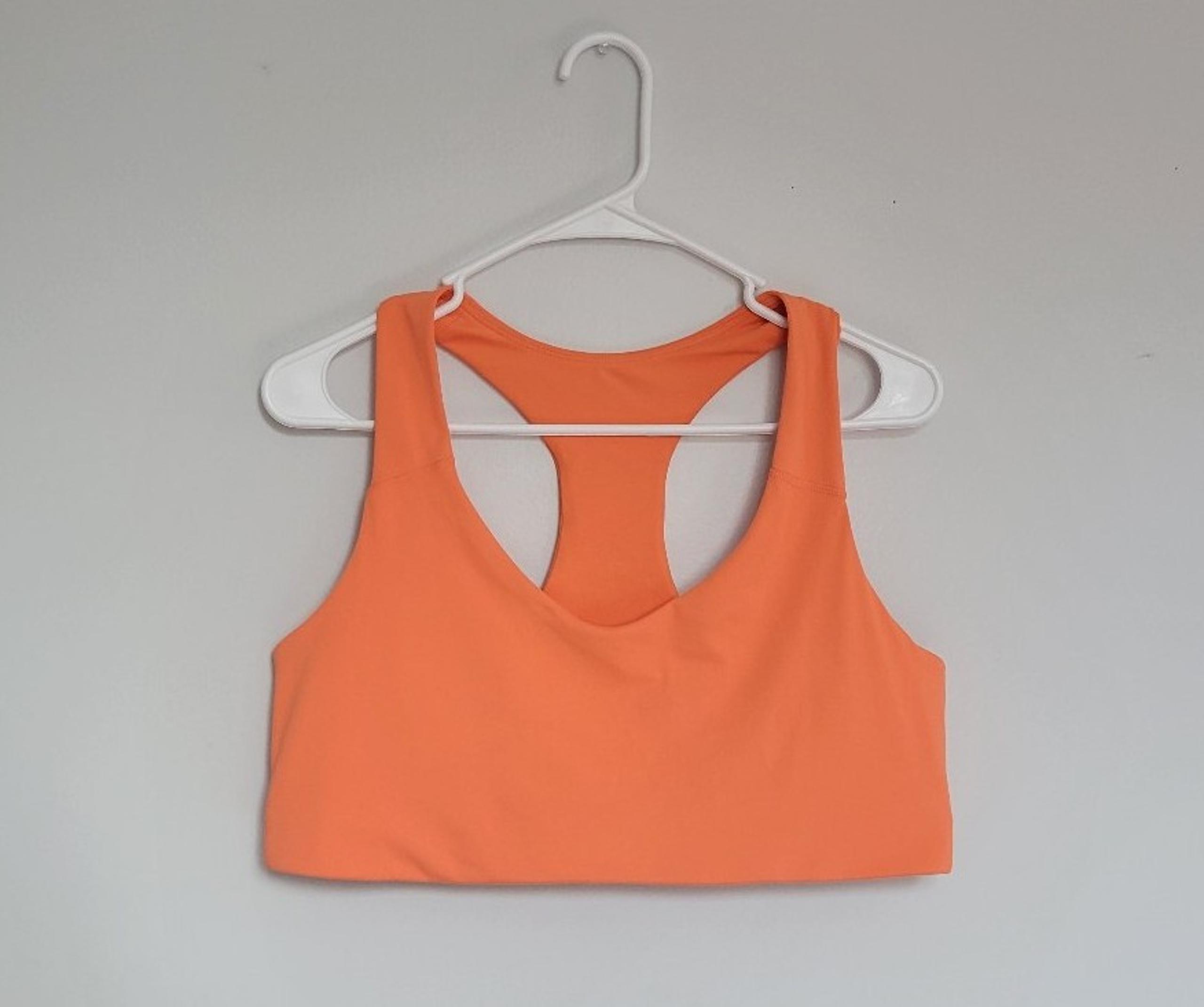 Old Navy Womens Peach Orange XL Sports Bra
