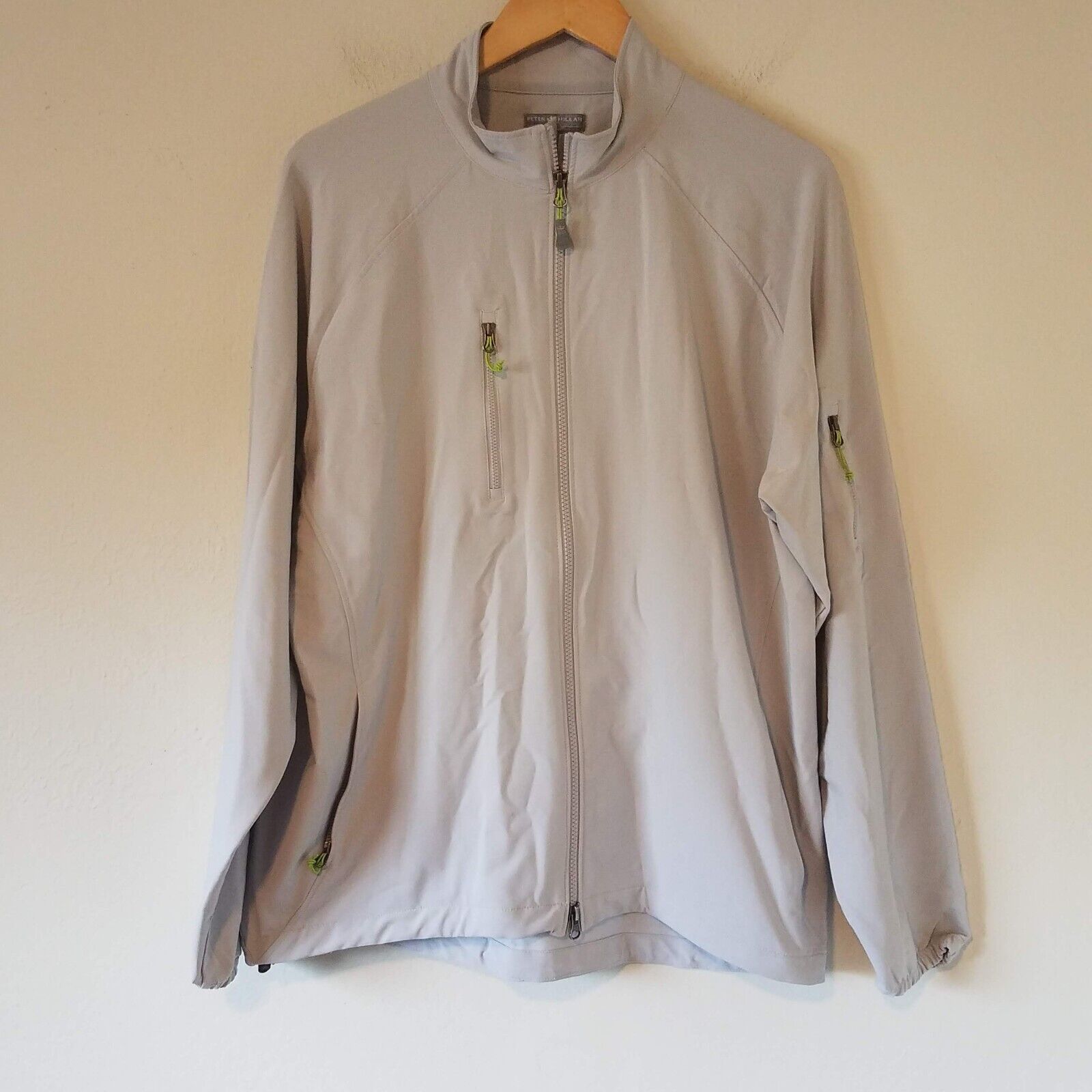 Peter Millar Barcelona Performance Windblock Jacket Wind Men's Large L MF14EZ26