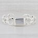 New Engravable Openwork Cuff Bracelet Sterling Silver 6.75 15mm Statement