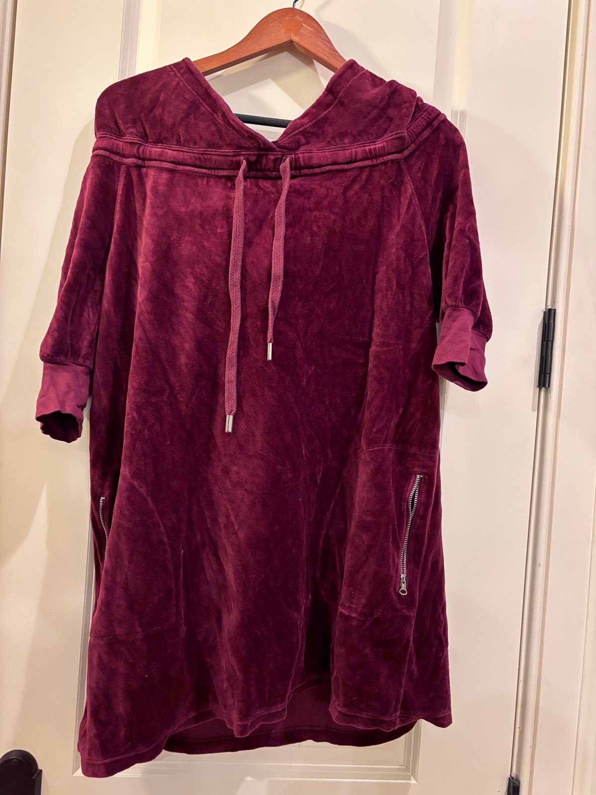 Burgundy Juicy Couture dress