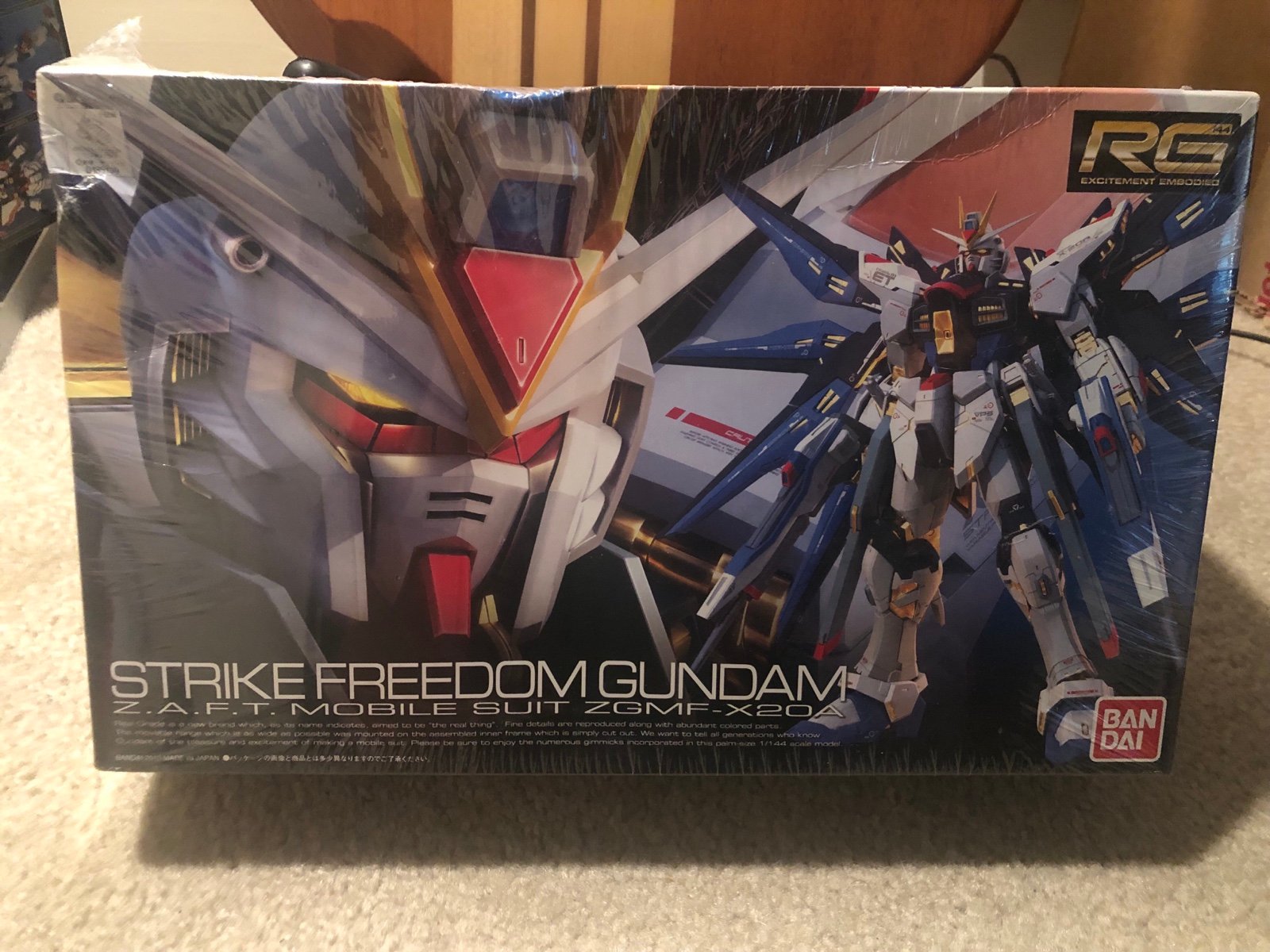 1/144 Bandai #14 Strike Freedom Gundam Z.A.F.T. Mobile suit ZGMF-X20A #2211988
