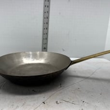 Revere Ware Paul 10.5 Skillet Copper Brass Stainless Saute Pot Frying Pan #P