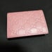 GUCCI Shima Leather Card Case Bifold Wallet Business Card Holder
