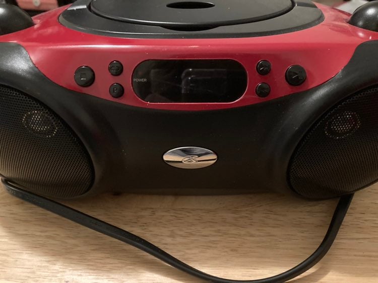 Radio CD Player BoomBox