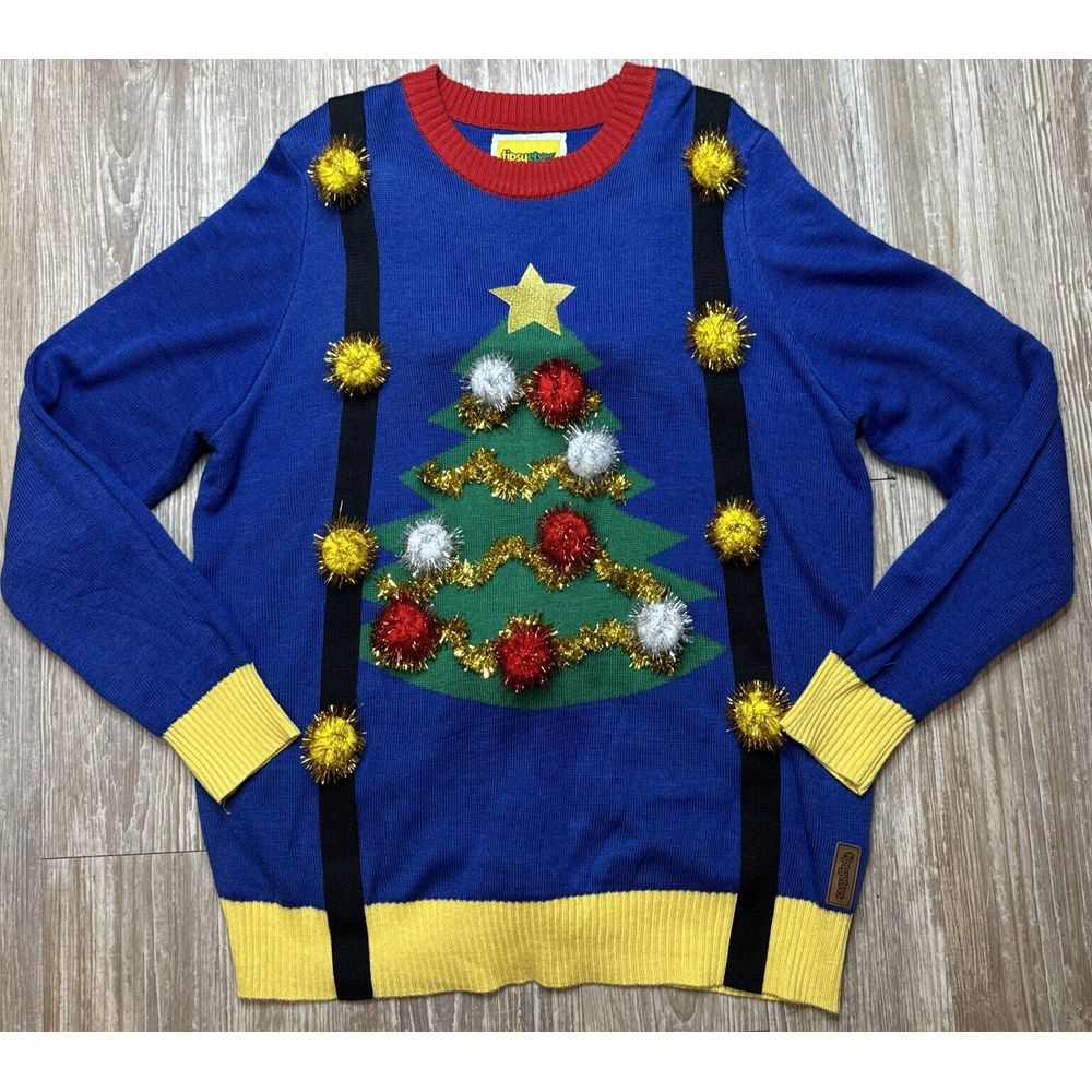 Tipsy Elves Sweater Mens XXL Ugly sweater Christmas Tree