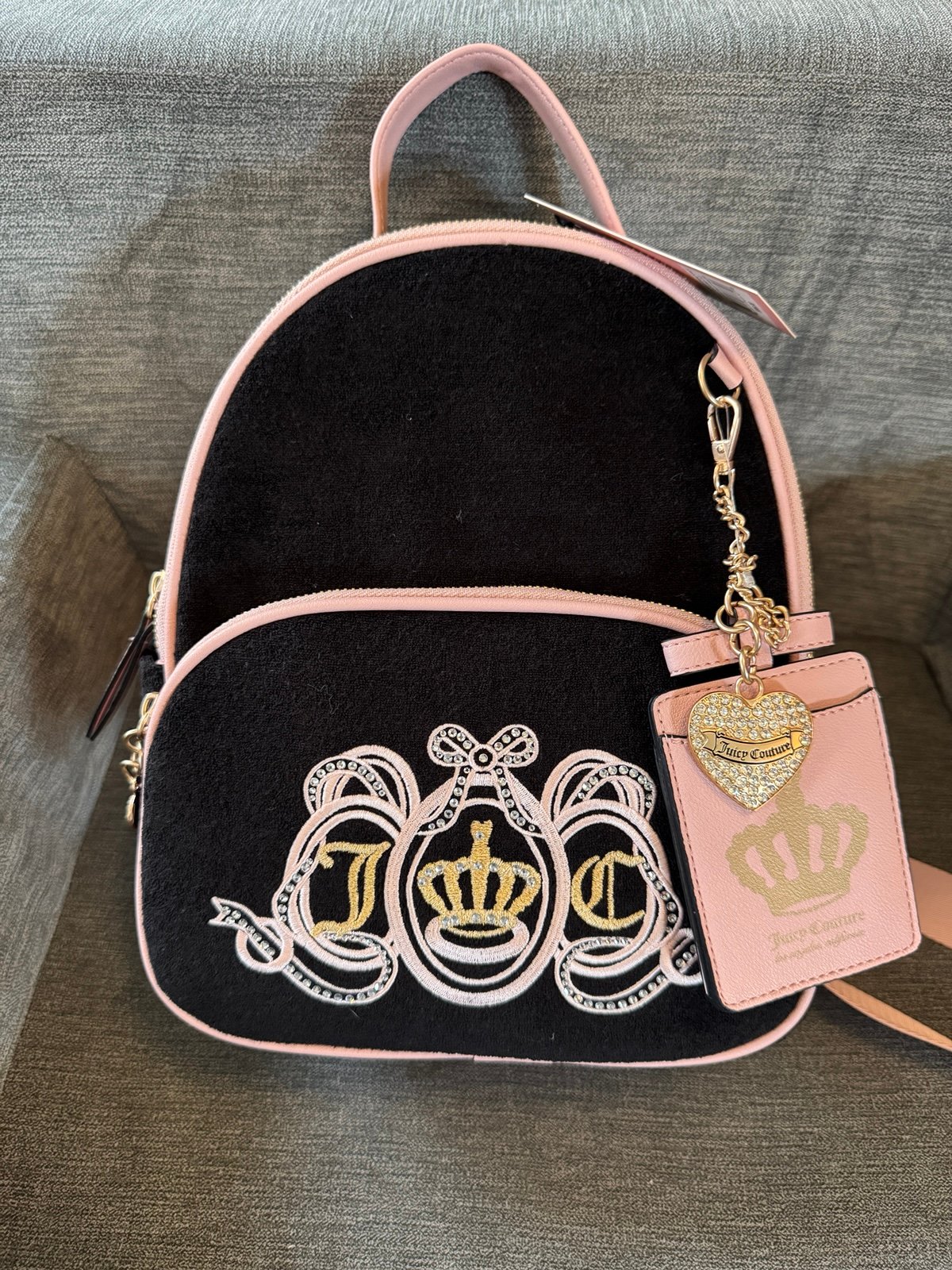 Juicy Couture Lovers Club Backpack Purse NEW!