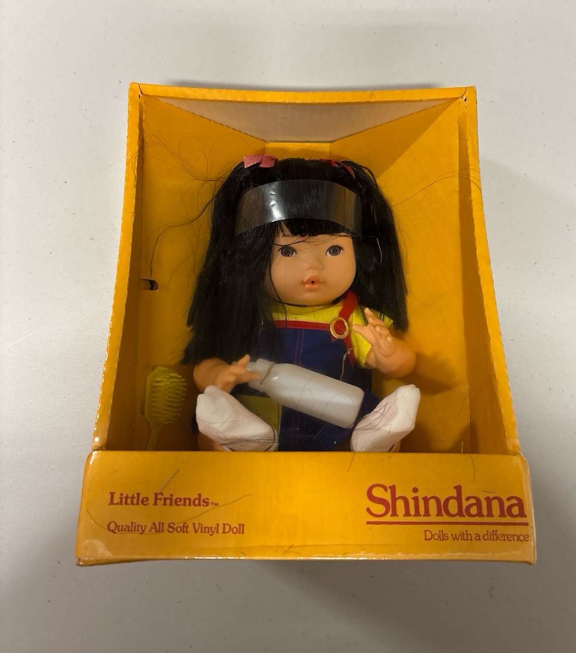 Vintage 1976 Shindana Asian Doll Little Friends