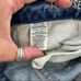 American Eagle distressed plaid patch jeans 30/32