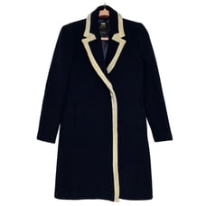J.Crew italian stadium cloth pea Coat size 4