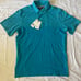 Adidas Adipure Aqua Blue Golf Premium Polo