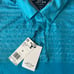 Adidas Adipure Aqua Blue Golf Premium Polo