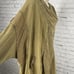 Free People Brown Grunge Asymmetric Zipped Oversized Long Hoodie Size Small S
