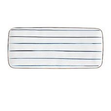 Lenox Blue Bay Stripe Platter