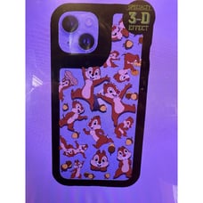 Disney Parks D-Tech iPhone 14 and 15 Case Cover NEW Chip and Dale All Over