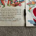 Vintage Whitman Christmas Santa Claus Books Fuzzy Wuzzy 1950