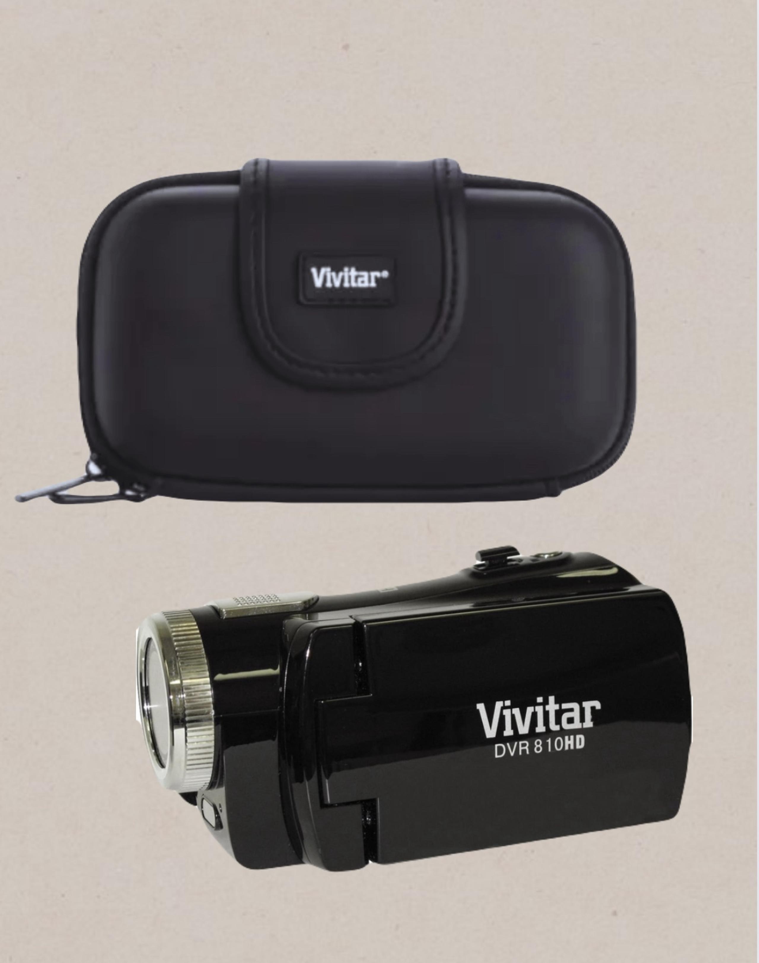 VIVITAR DVR 810HD DIGITAL VIDEO CAMCORDER with CASE