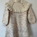 Misha & Puff Inspired Handmade Tunic Dress 6/7Y & Hat 4/8Y 100% Merino Wool