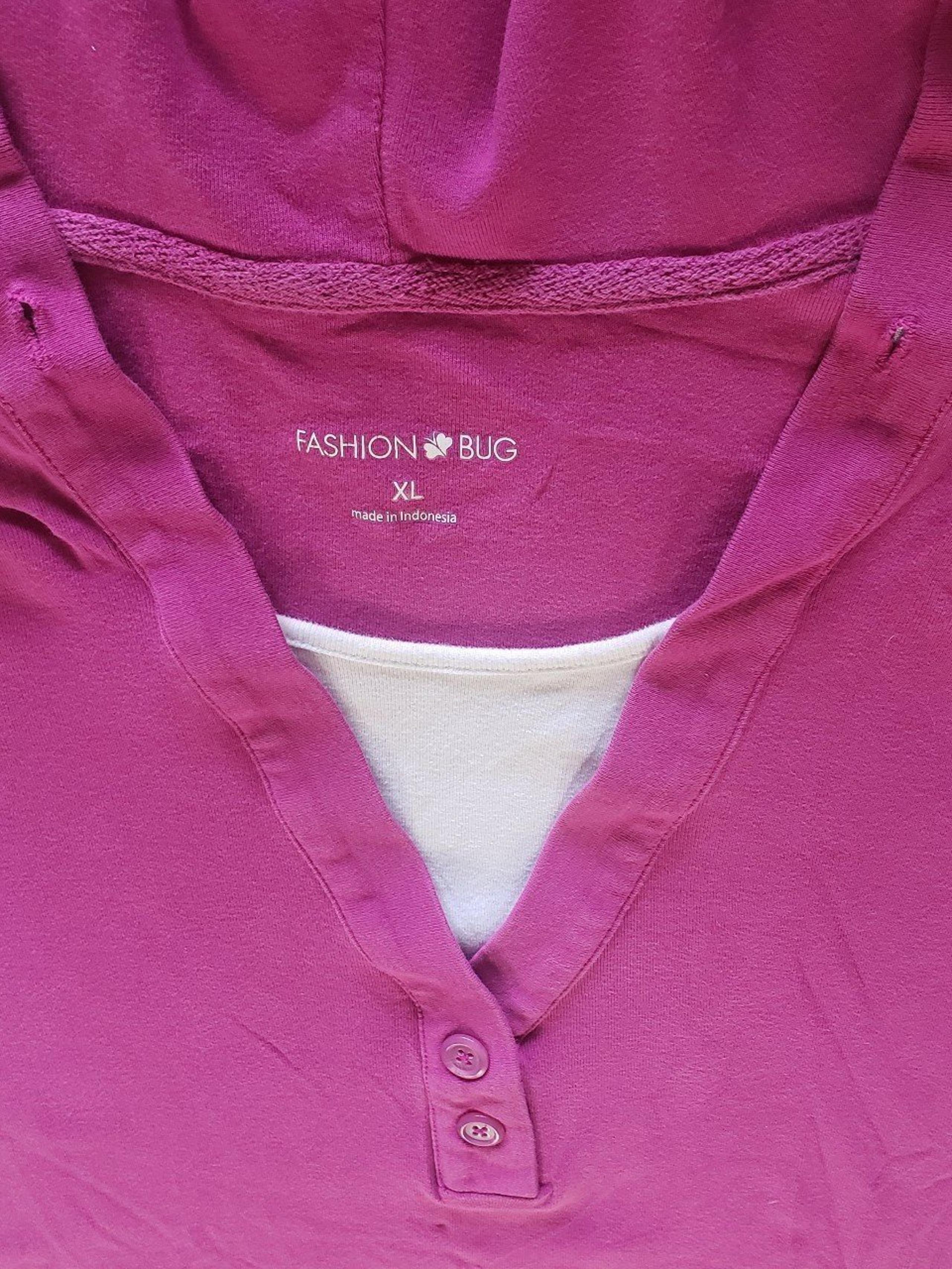Magenta Hoodie XL Shirt Womens Juniors