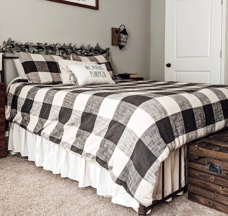 Pottery barn on sale buffalo check quilt