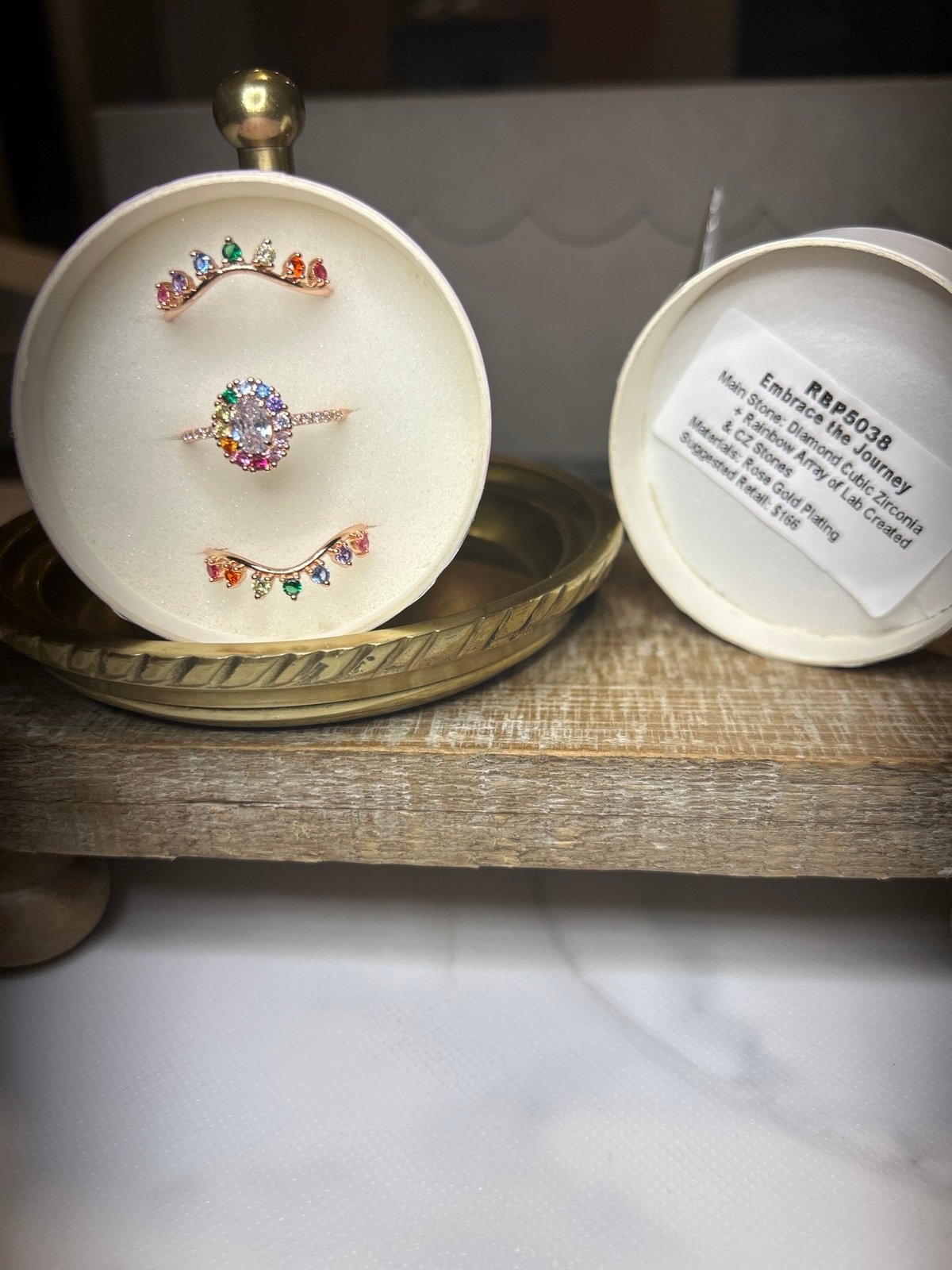 Bomb Party Autism Awareness Ring Size 11