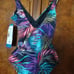 Miradonna by Miraclesuit one piece swimsuit size 10 Bahama Palms