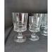 Vintage 1970's RARE France Cristal D'Arques Designed Stemmed Glasses Set of 18
