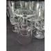 Vintage 1970's RARE France Cristal D'Arques Designed Stemmed Glasses Set of 18