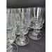 Vintage 1970's RARE France Cristal D'Arques Designed Stemmed Glasses Set of 18