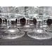 Vintage 1970's RARE France Cristal D'Arques Designed Stemmed Glasses Set of 18