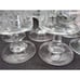 Vintage 1970's RARE France Cristal D'Arques Designed Stemmed Glasses Set of 18