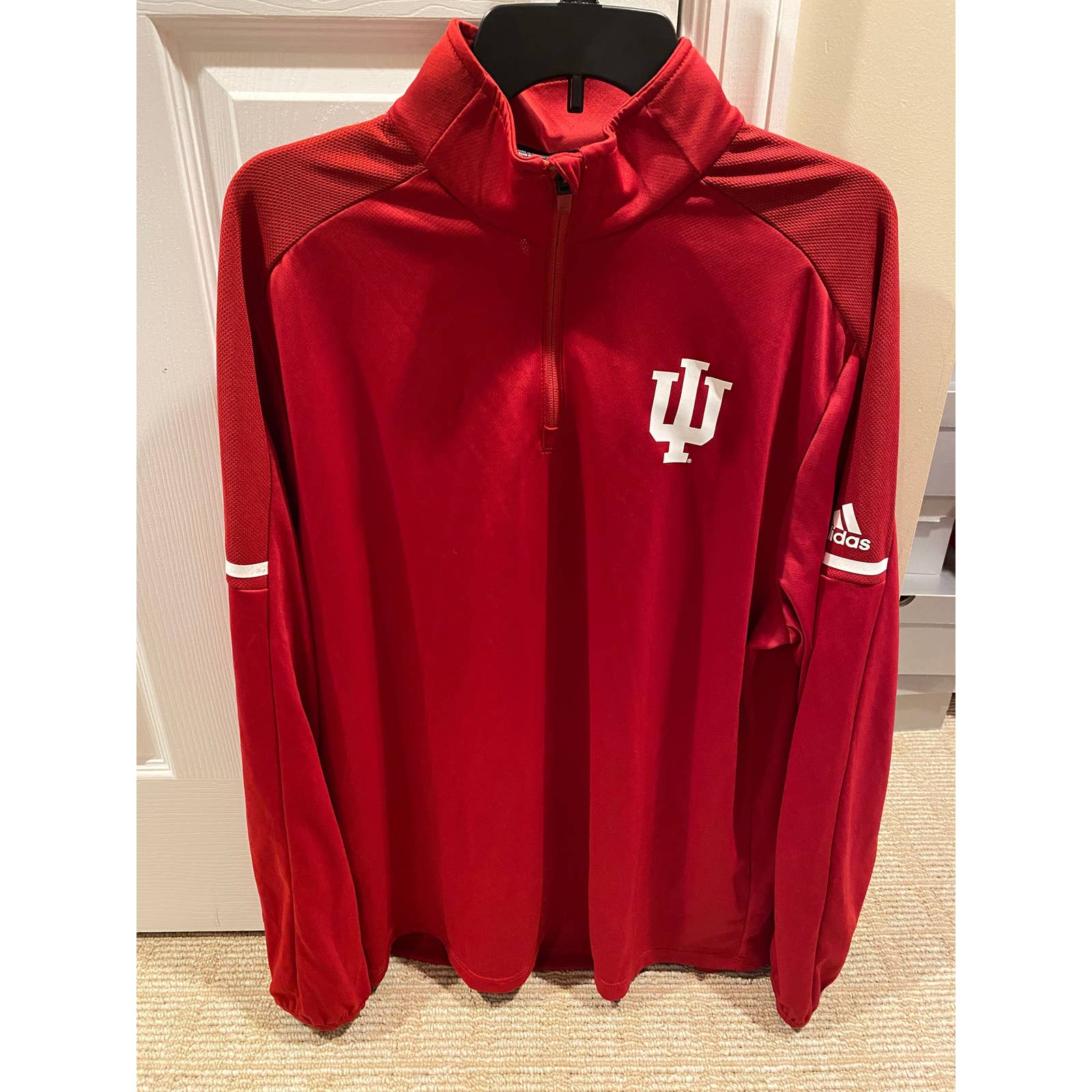 Adidas Indiana University Track Suit Jacket Size L