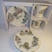 Kim Hong-Do Asian Tea Set of 2 Cups Saucers